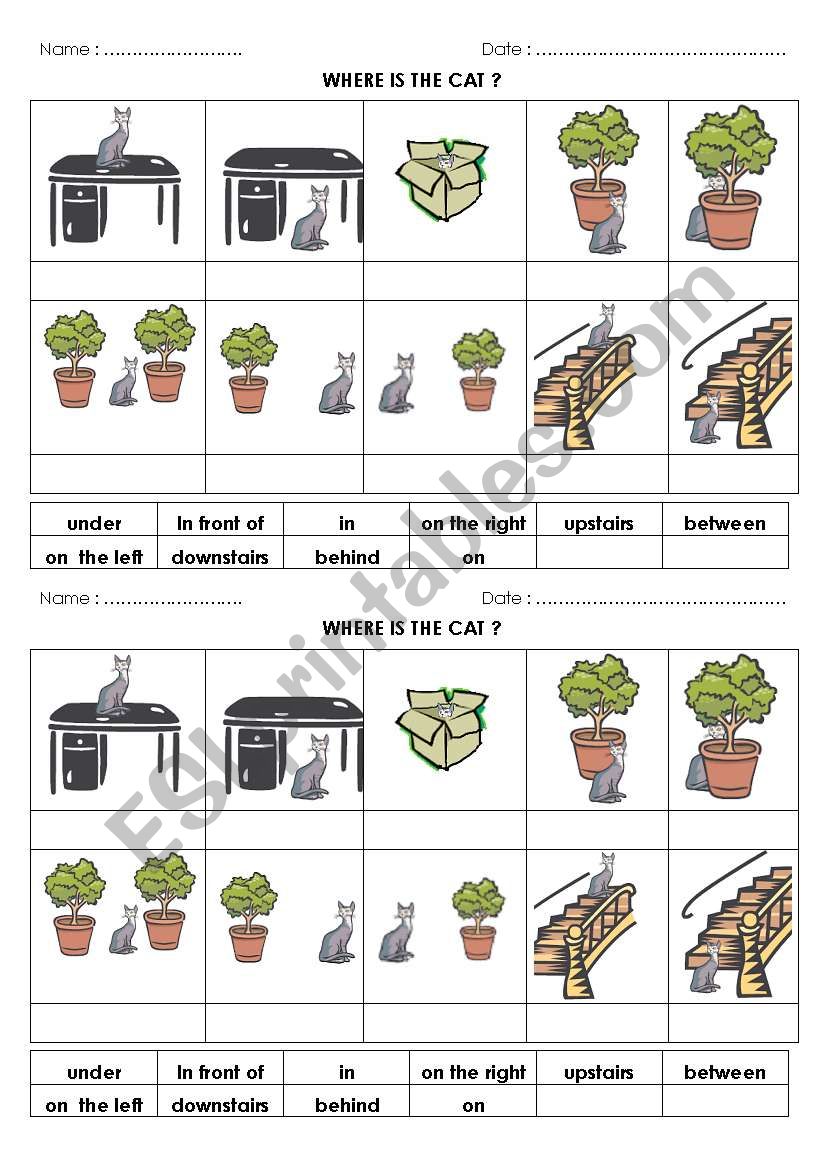 Positions  worksheet