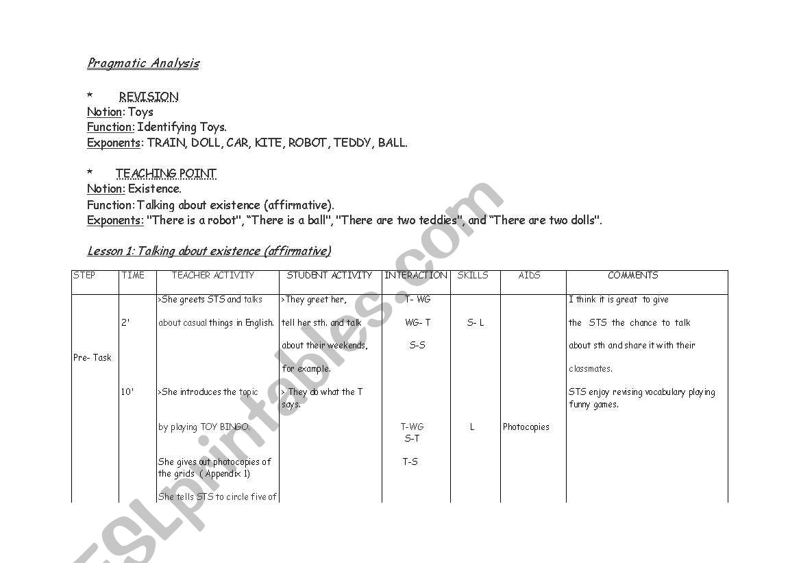 TBL PLAN worksheet