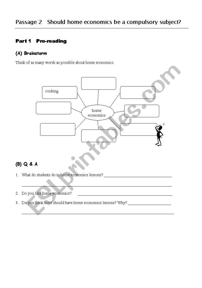 reading and writing worksheet 2