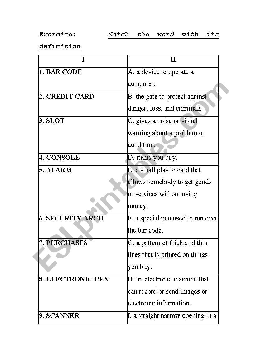 definition of new words related to smart shopping - lifelines elementary