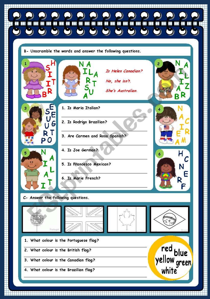 Family - test (page 2) worksheet