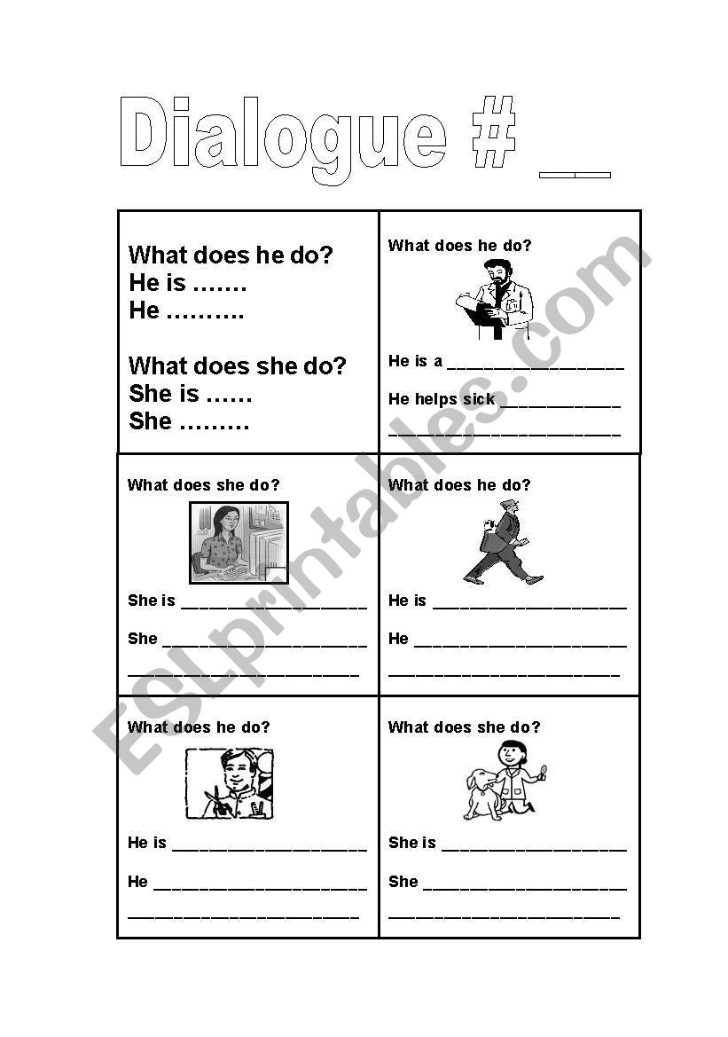 jobs worksheet