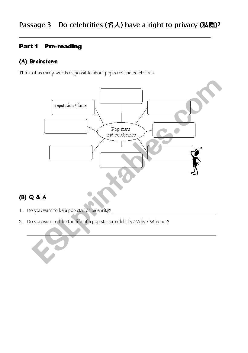 reading writing worksheet 3 worksheet