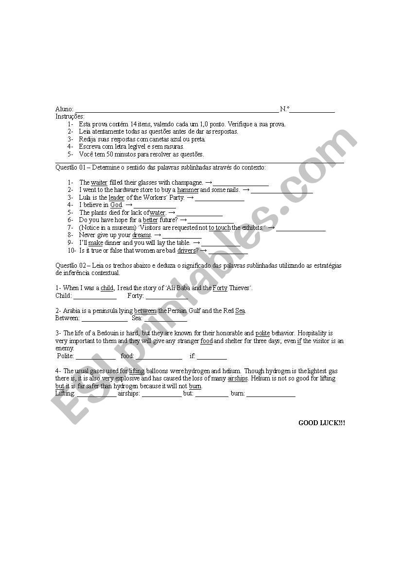  inference deduction worksheet