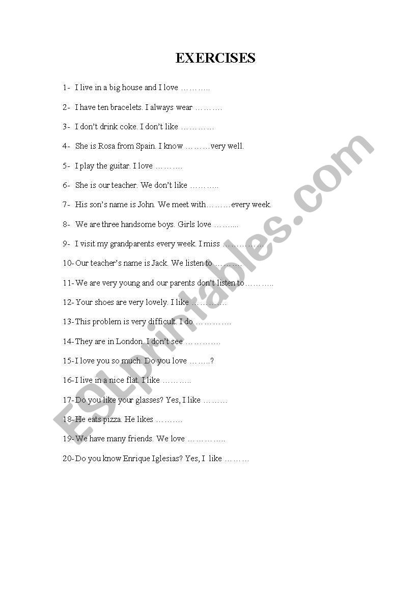 simple present tense practice worksheet