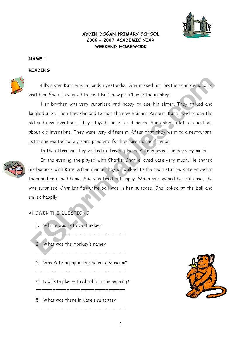 simple past worksheet