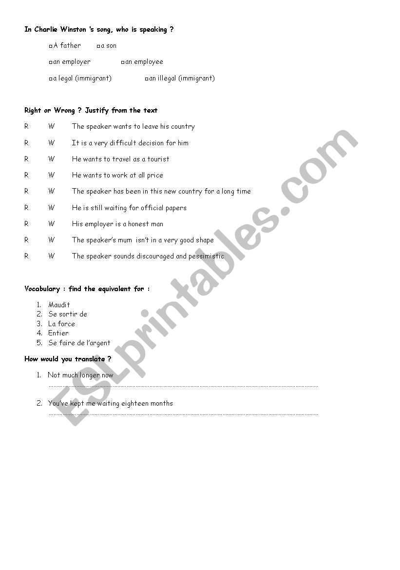 In your hands 2 worksheet