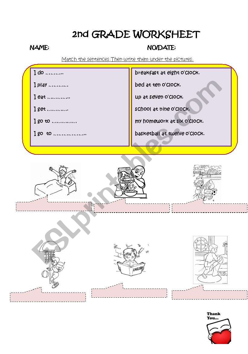 daily routines part 3 worksheet