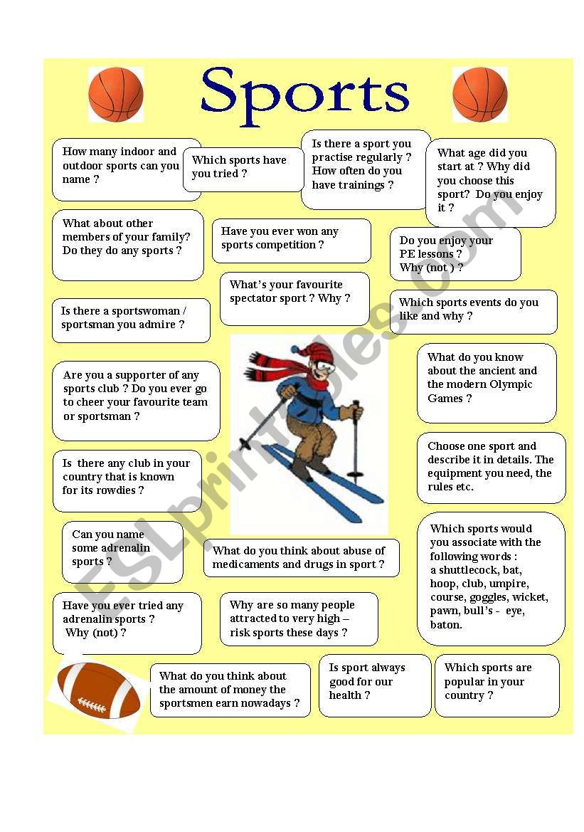 critical thinking questions about sports