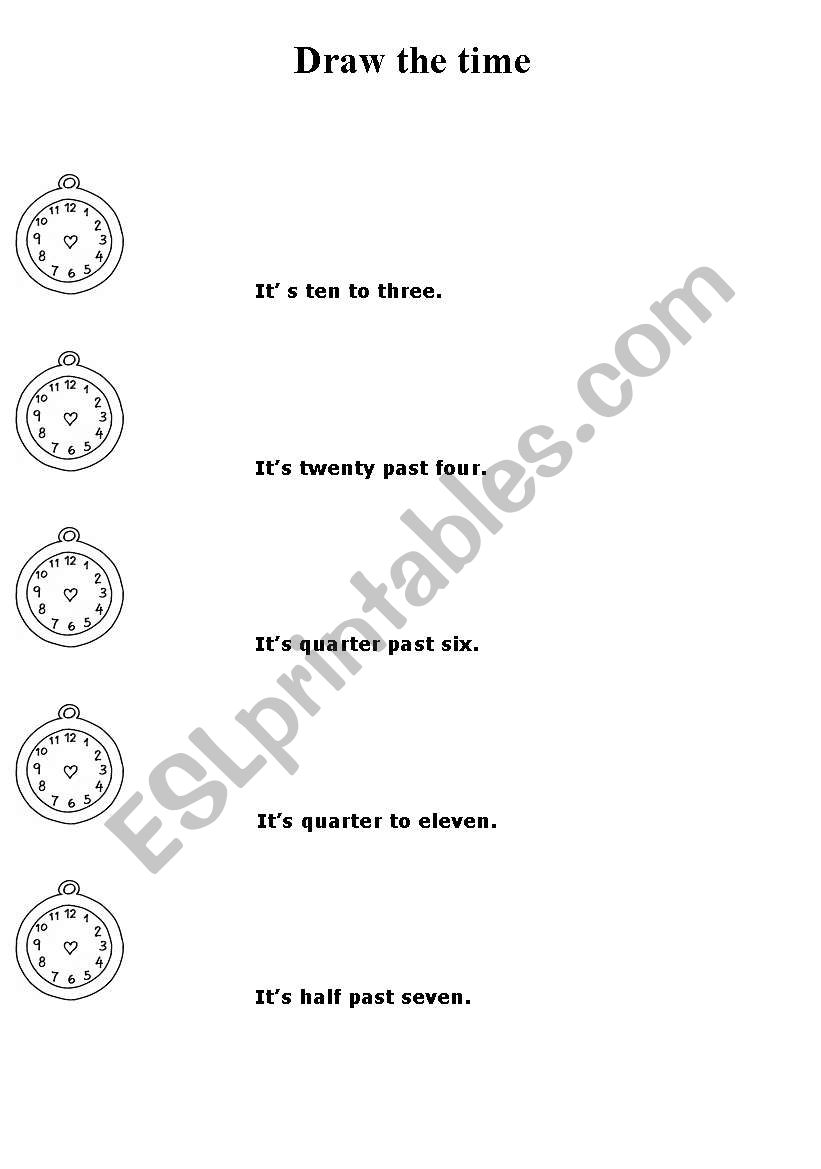 the time part 2 worksheet