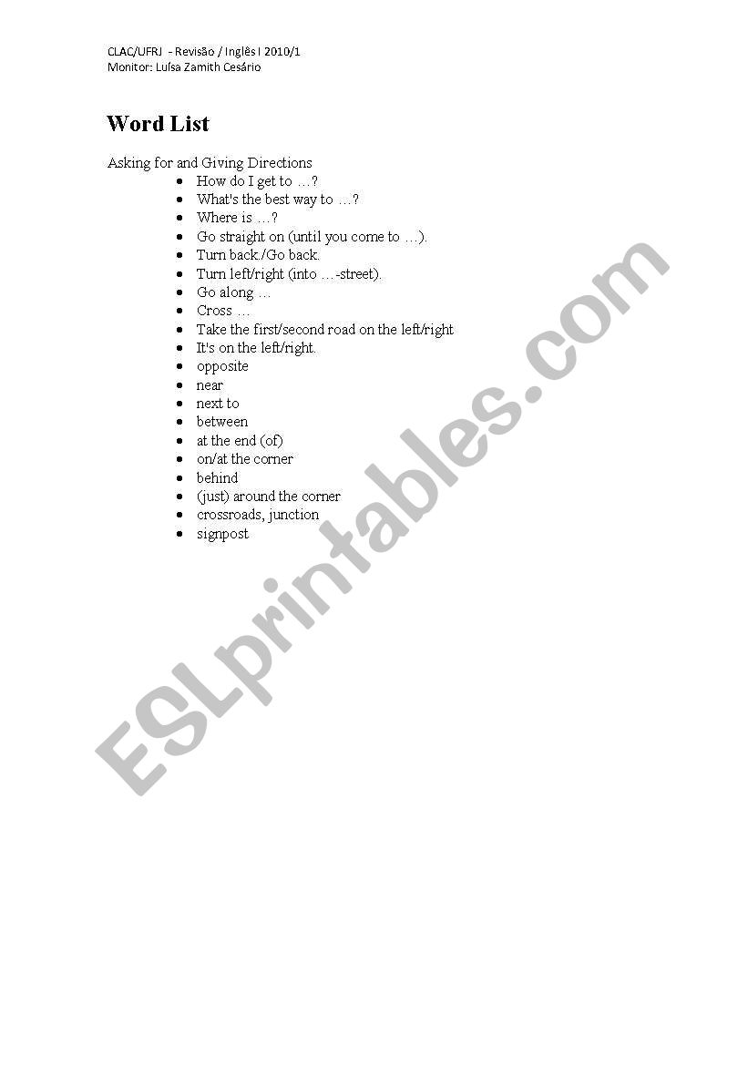 Word pronunciation  worksheet