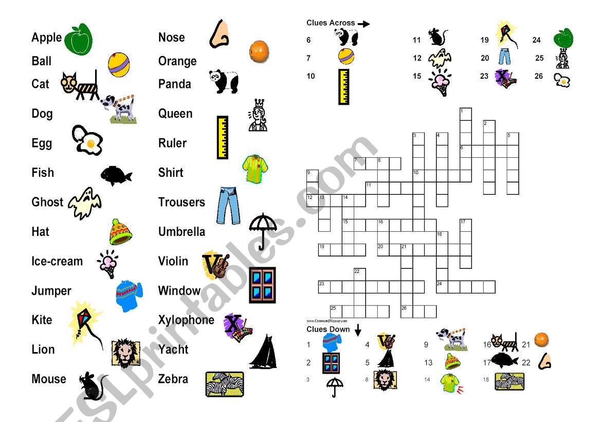 Alphabet worksheet