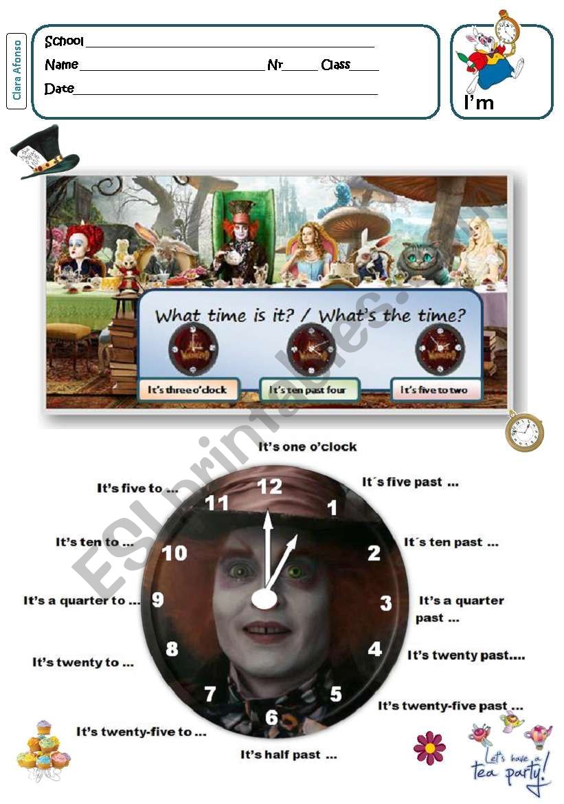 Alice in wonderland - \