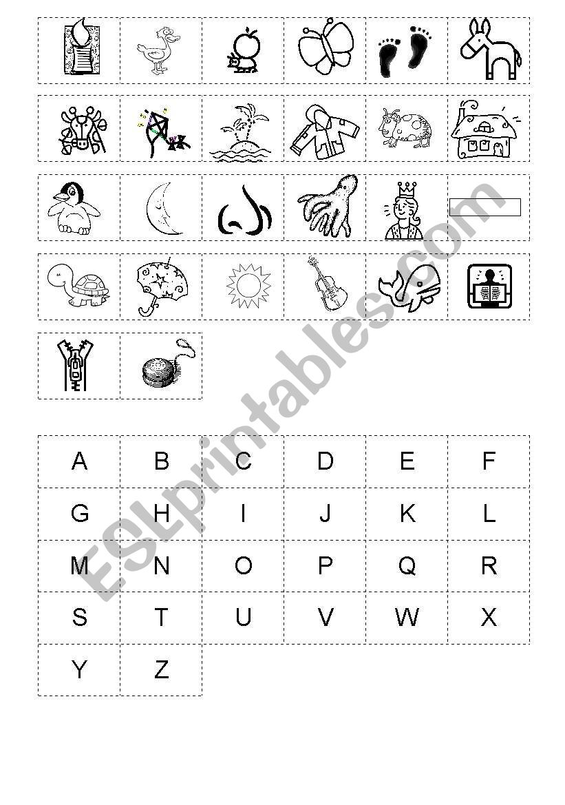 alphabet part 2 worksheet