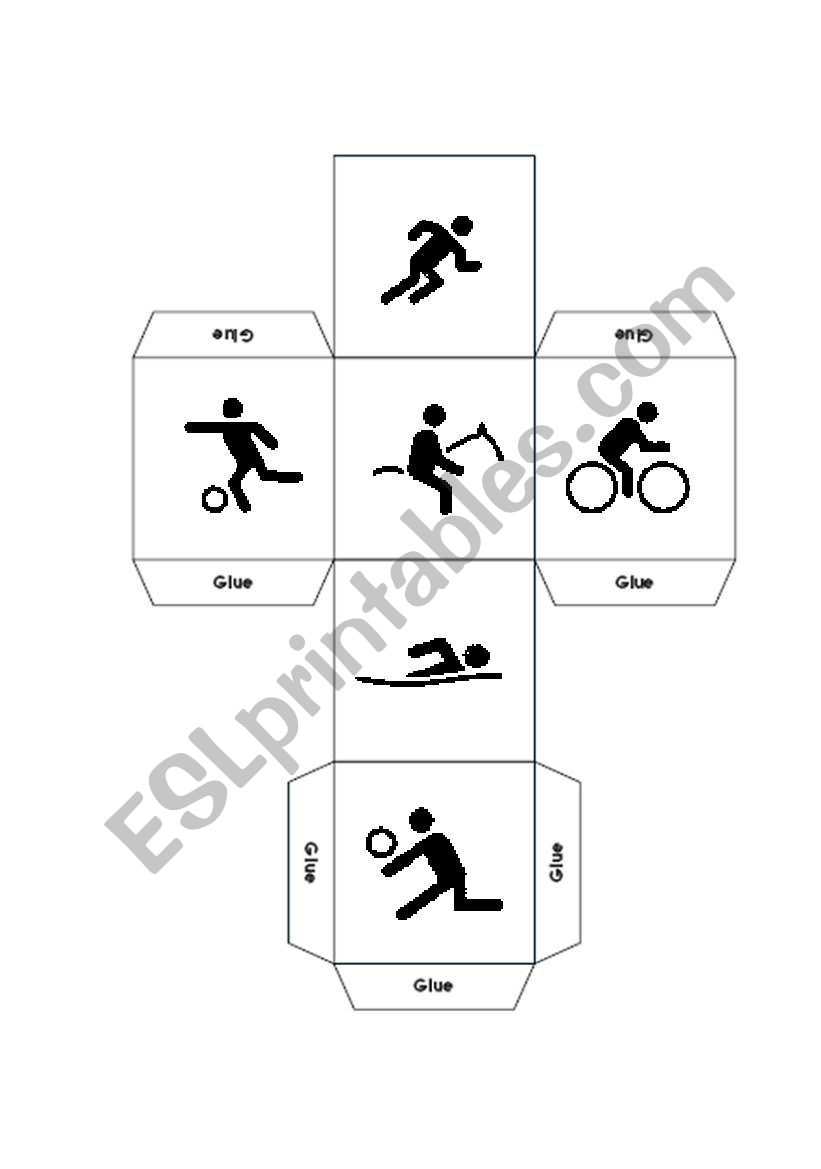 SPORTS DICE worksheet