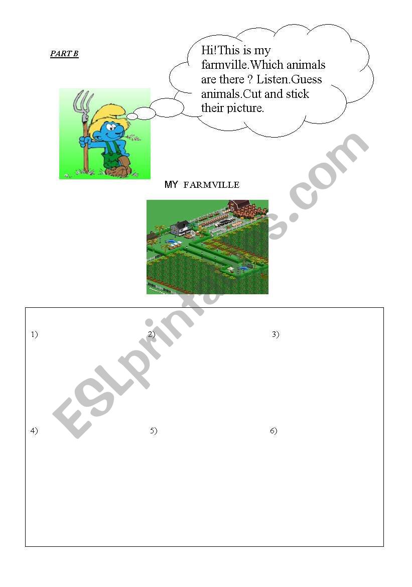 Listening activity  worksheet