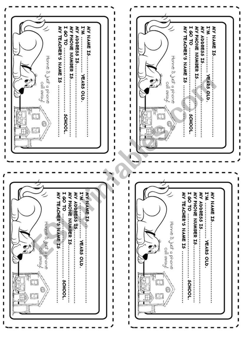 file for young learners worksheet
