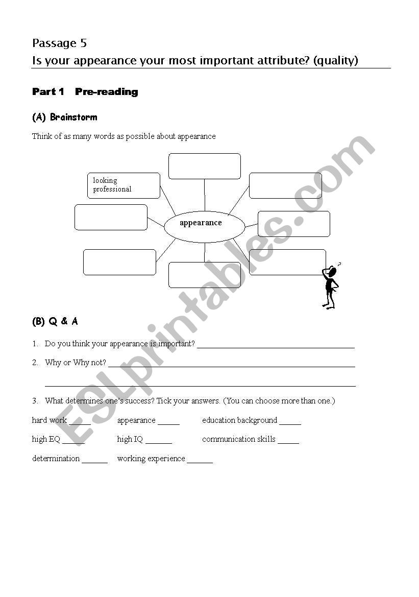 reading and writing worksheet 5