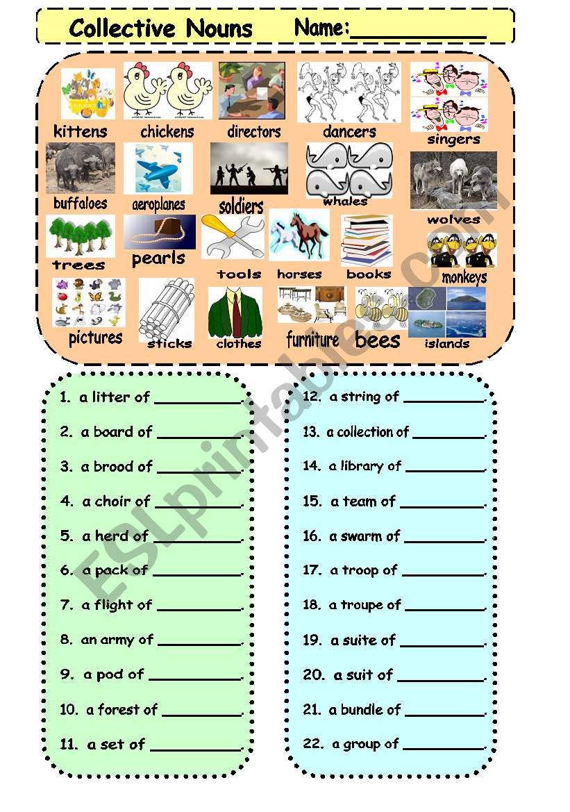 collective-nouns-activity-for-2-parts-of-speech-worksheets-worksheets-for-grade-3-sequencing