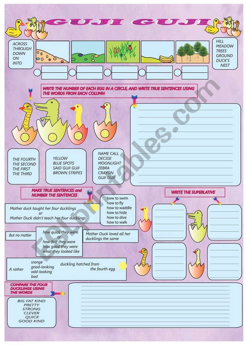 GUJI GUJI worksheet