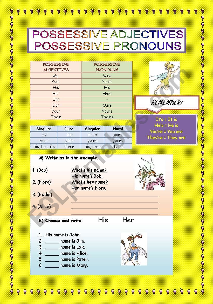 possessive-adjectives-possessive-pronouns-esl-worksheet-by-knds