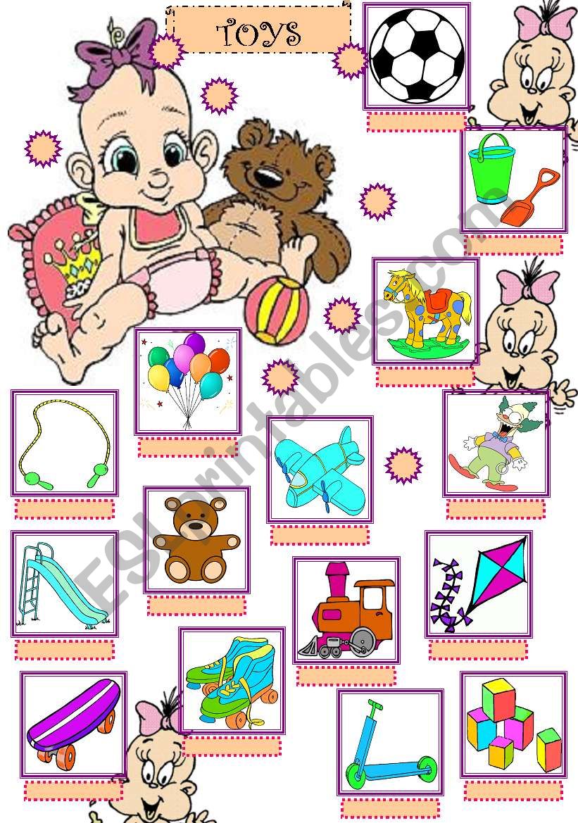 toys worksheet