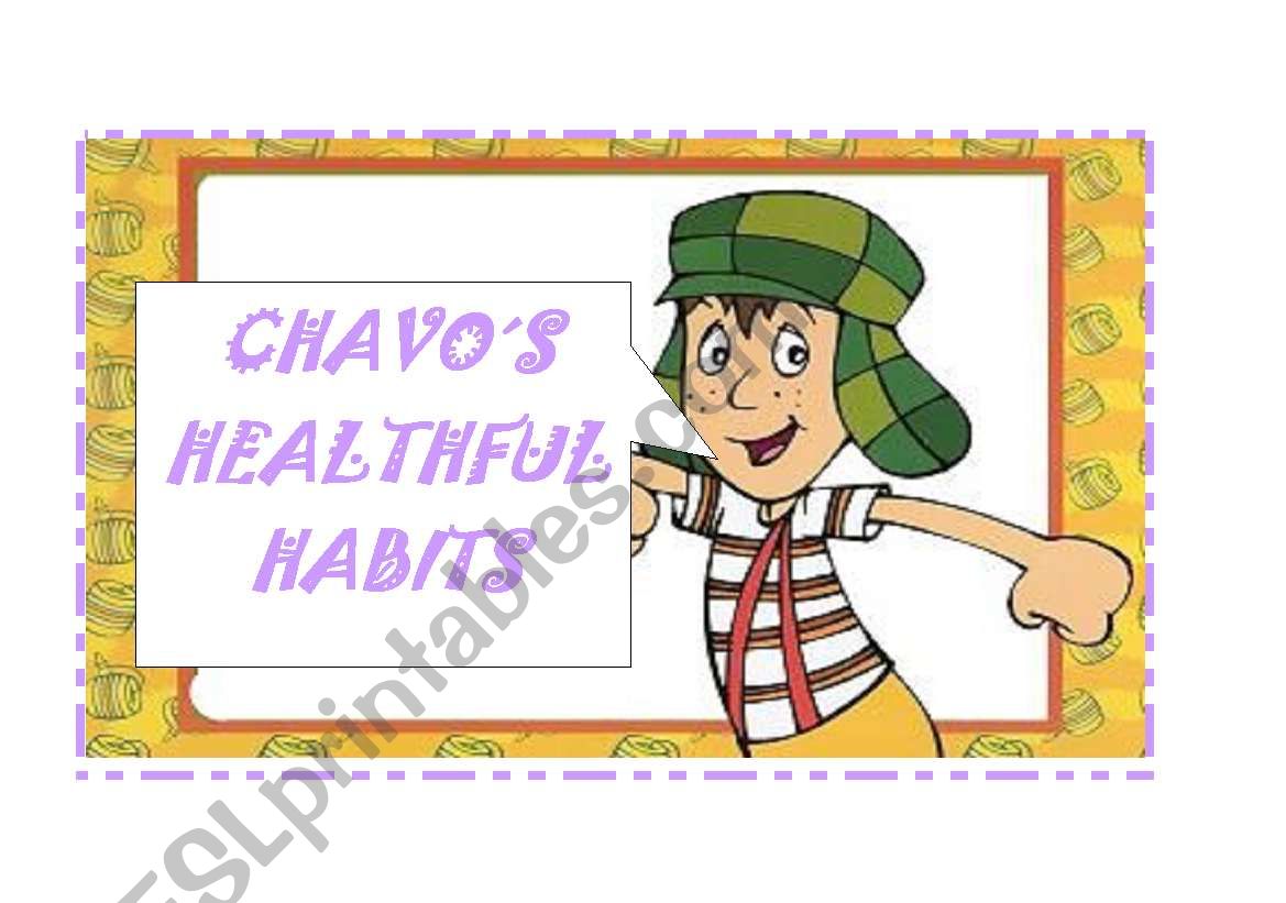 CHAVOS HEALTHY HABITS worksheet