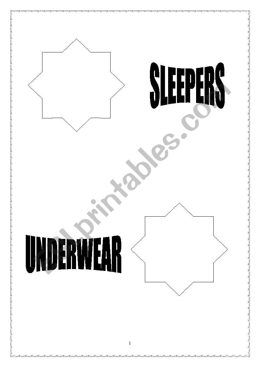 My Clothes (3/3) worksheet
