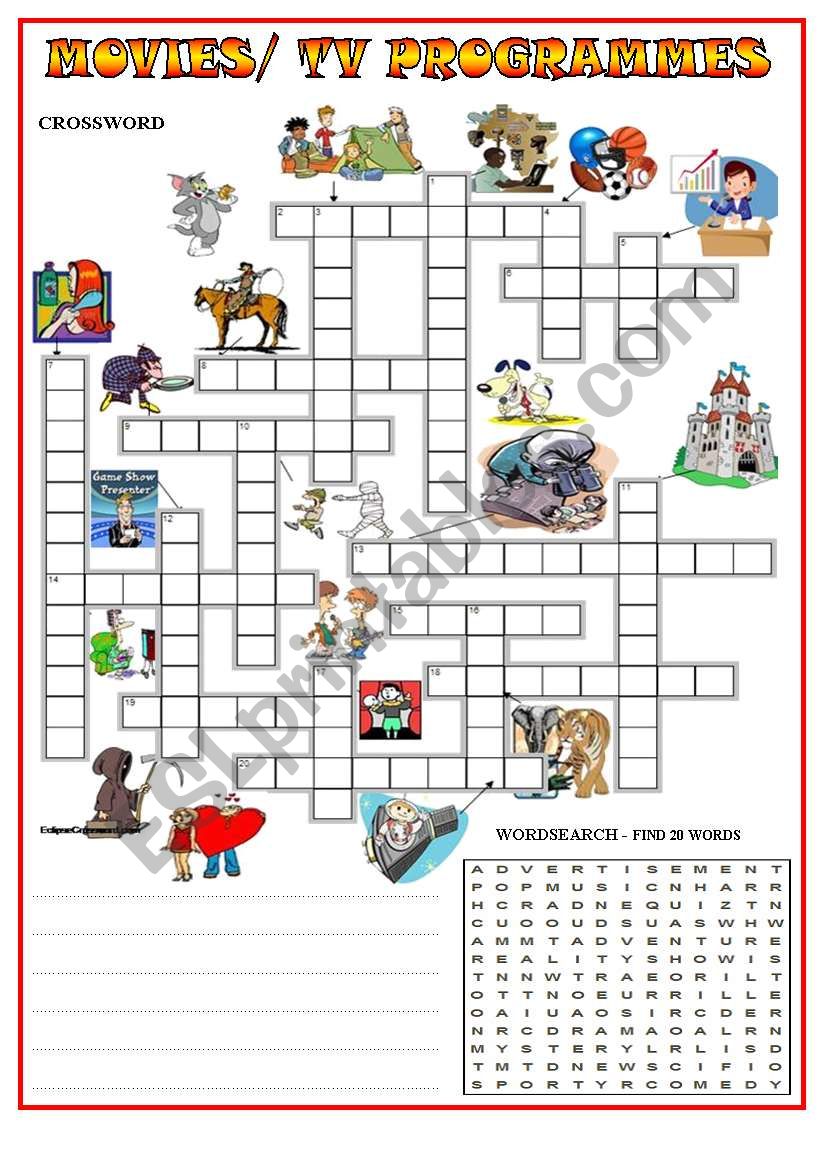 Movies/ TV programmes CW+WS (BW+key)