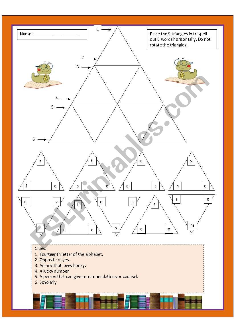 Word Puzzle worksheet