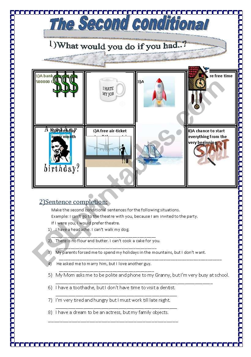 The Second Conditional worksheet