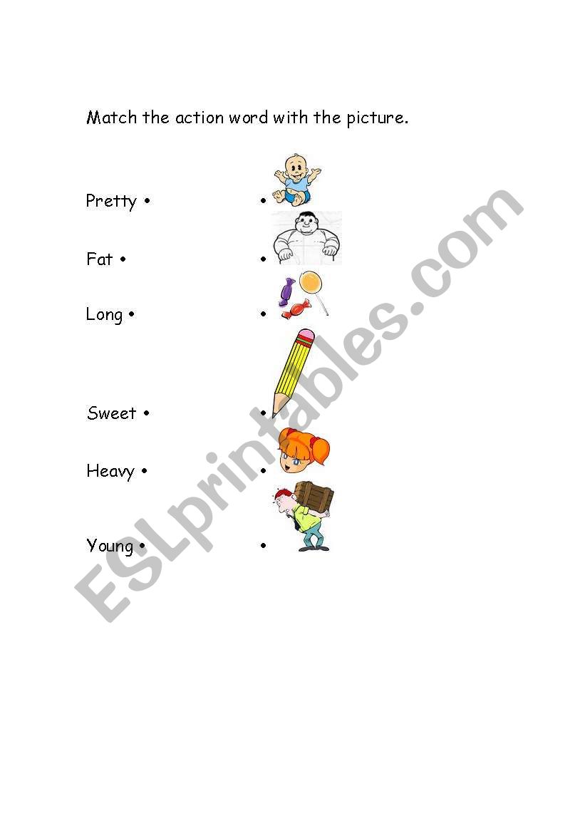 Year 1 Adjectives Worksheet Tes