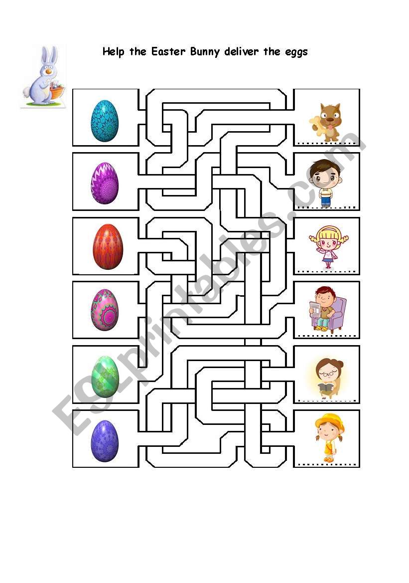 Easter worksheet