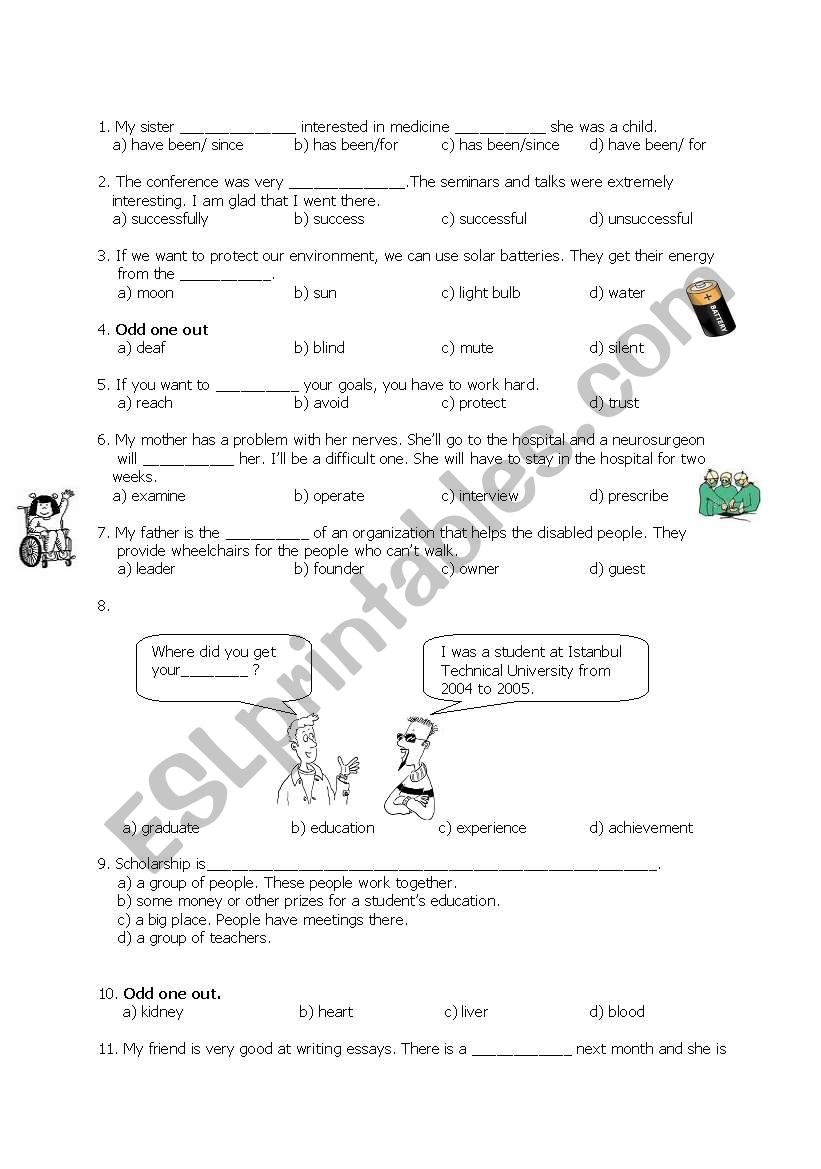 8th grade sbs  worksheet