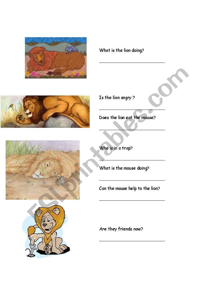 The Lion and The Mouse  page 2