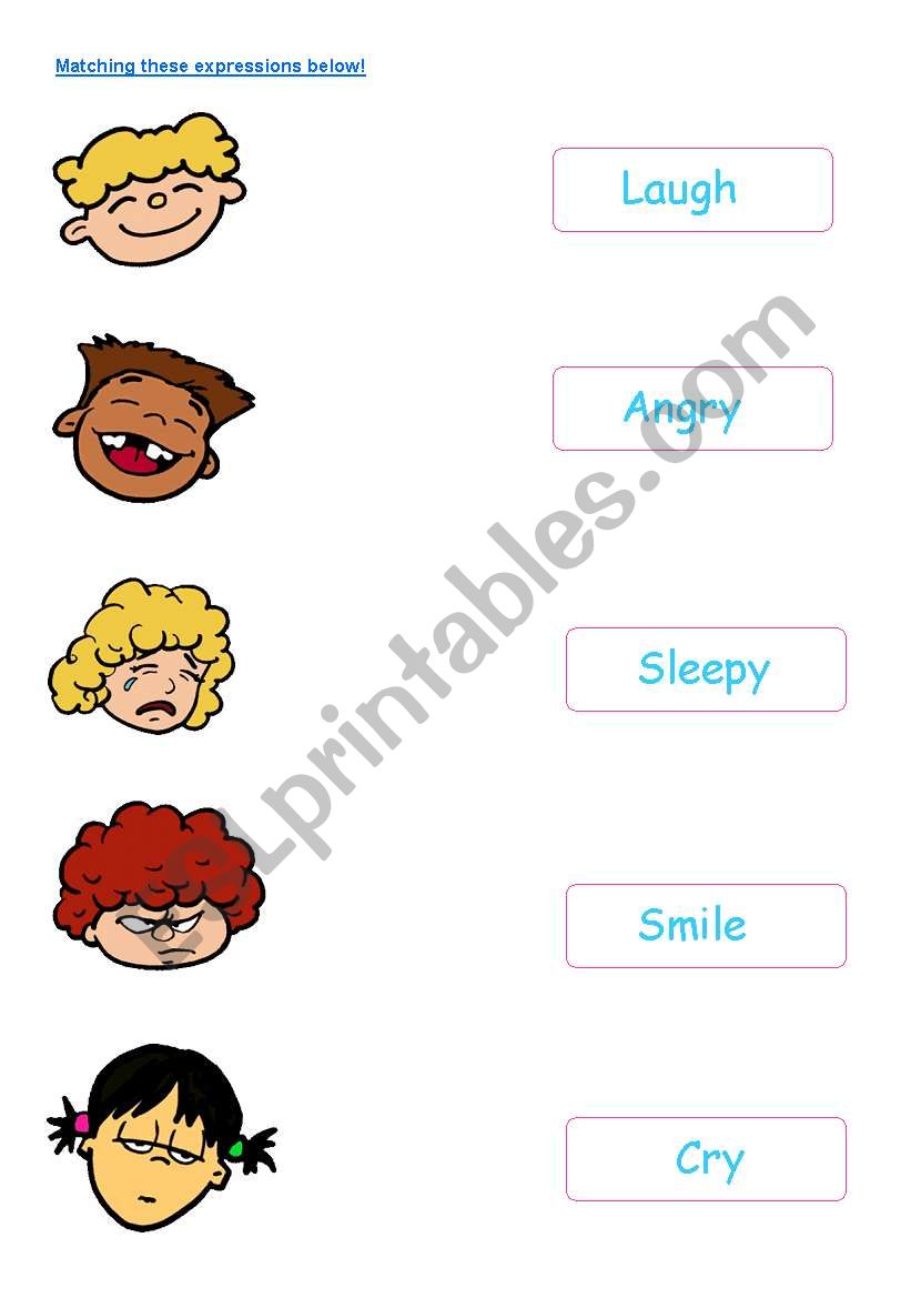 Kind of expressions worksheet