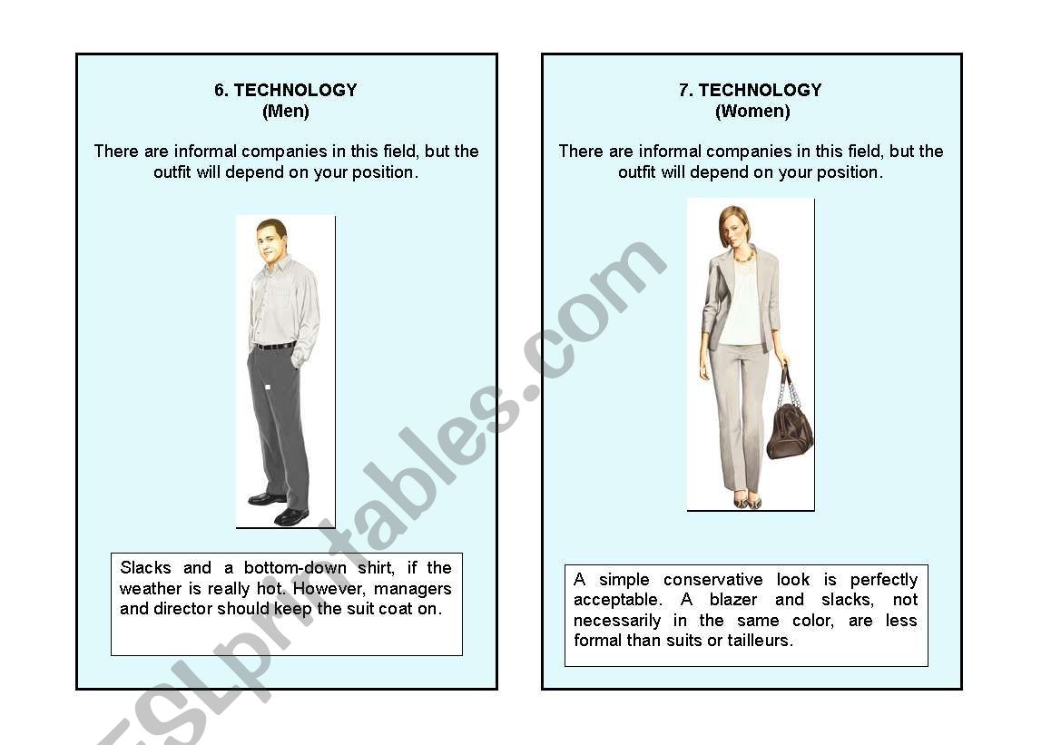HOW TO DRESS FOR A JOB INTERVIEW    (Parts 6 and 7)
