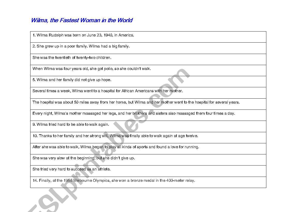 scrambled sentence worksheet