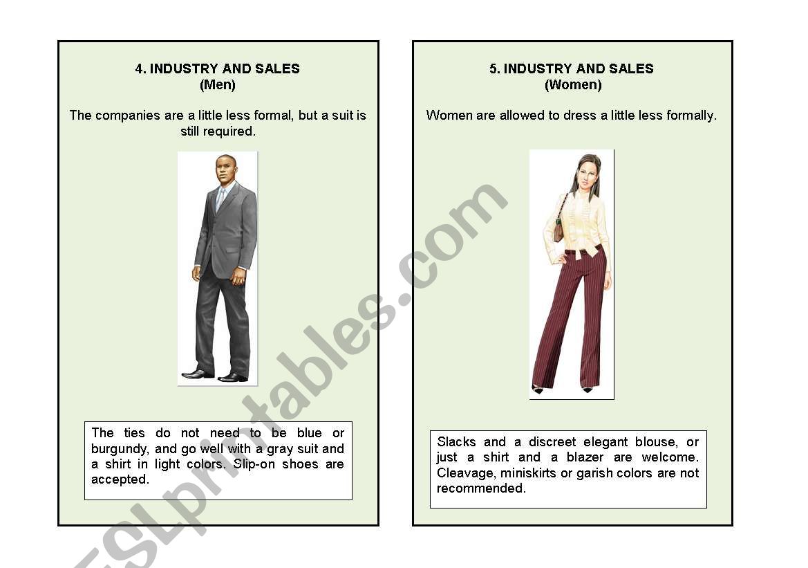 HOW TO DRESS FOR A JOB INTERVIEW    (Parts 4 and 5)