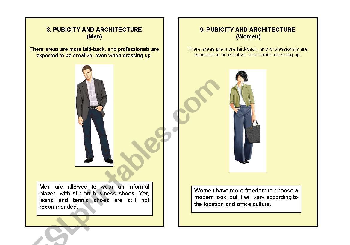 HOW TO DRESS FOR A JOB INTERVIEW    (Parts 8 and 9)