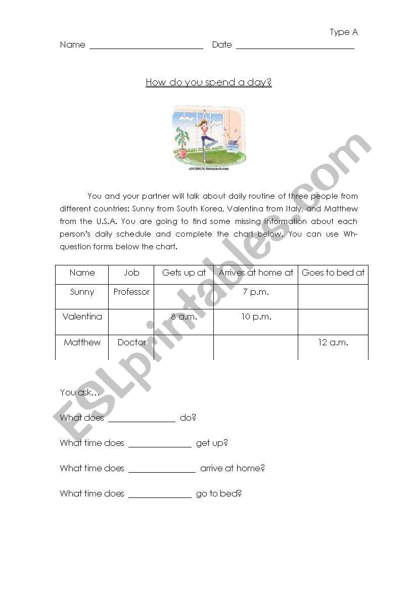 info gap activity ( movie) worksheet