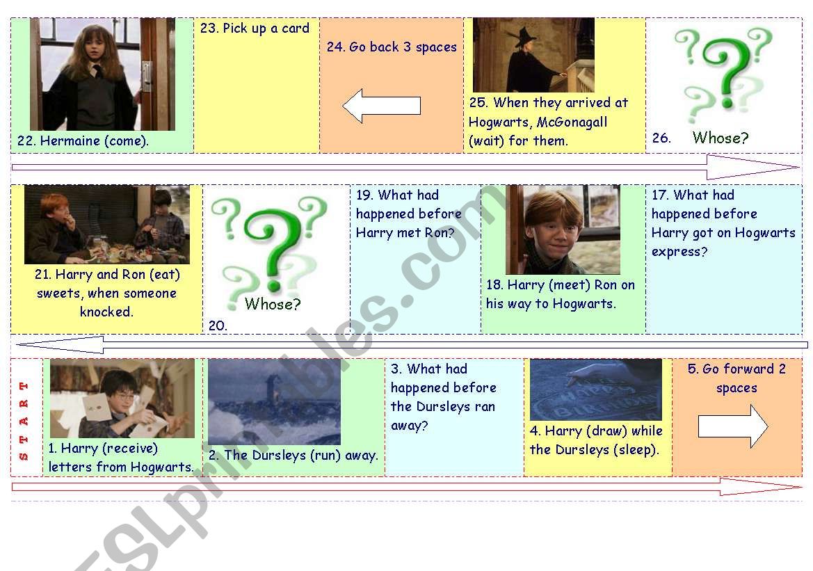 board game Harry Potter and the philosopher´s stone part1 ...
