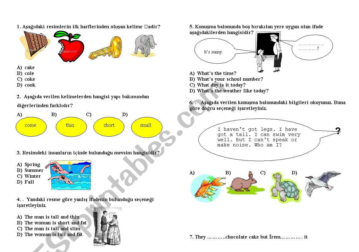 sbs 6th grade worksheet