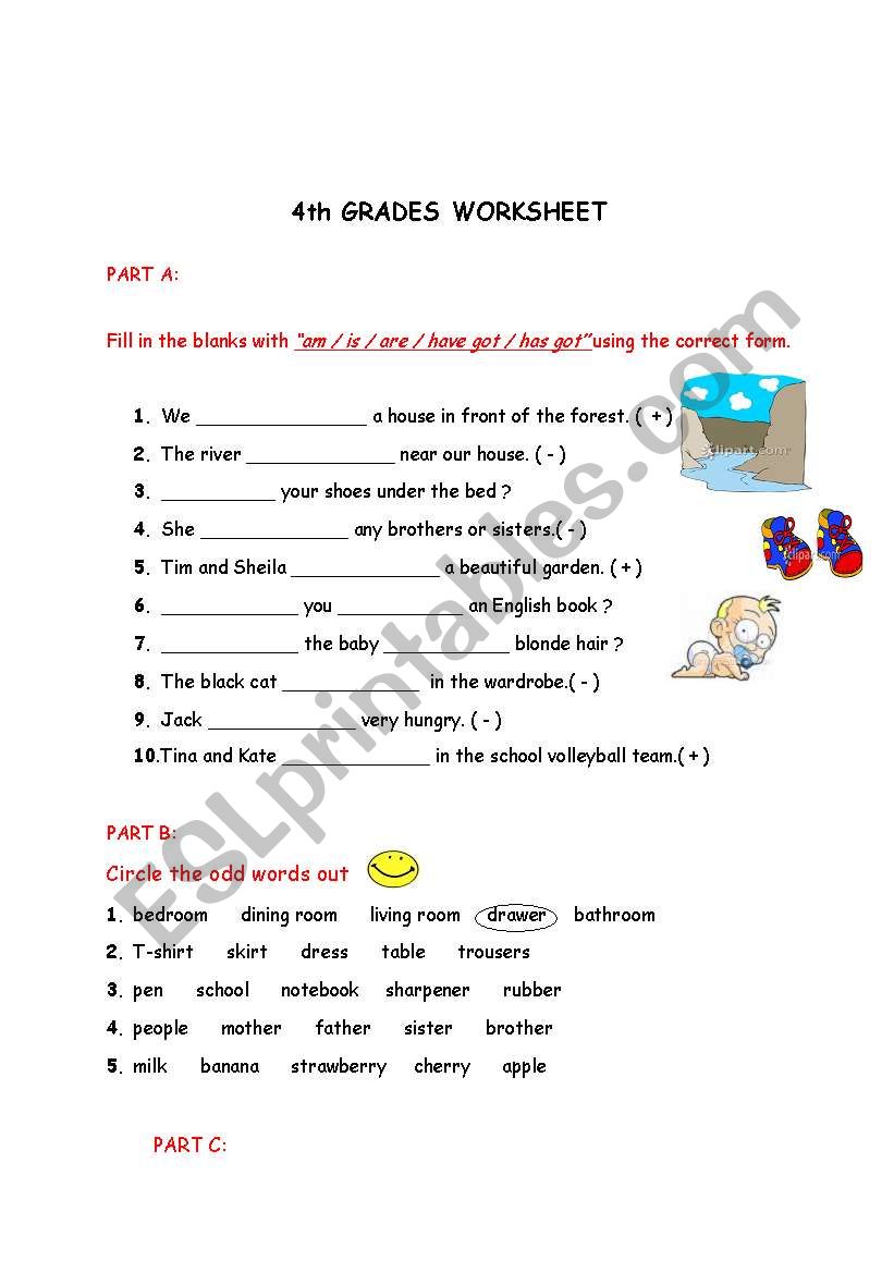 elementary skills worksheet
