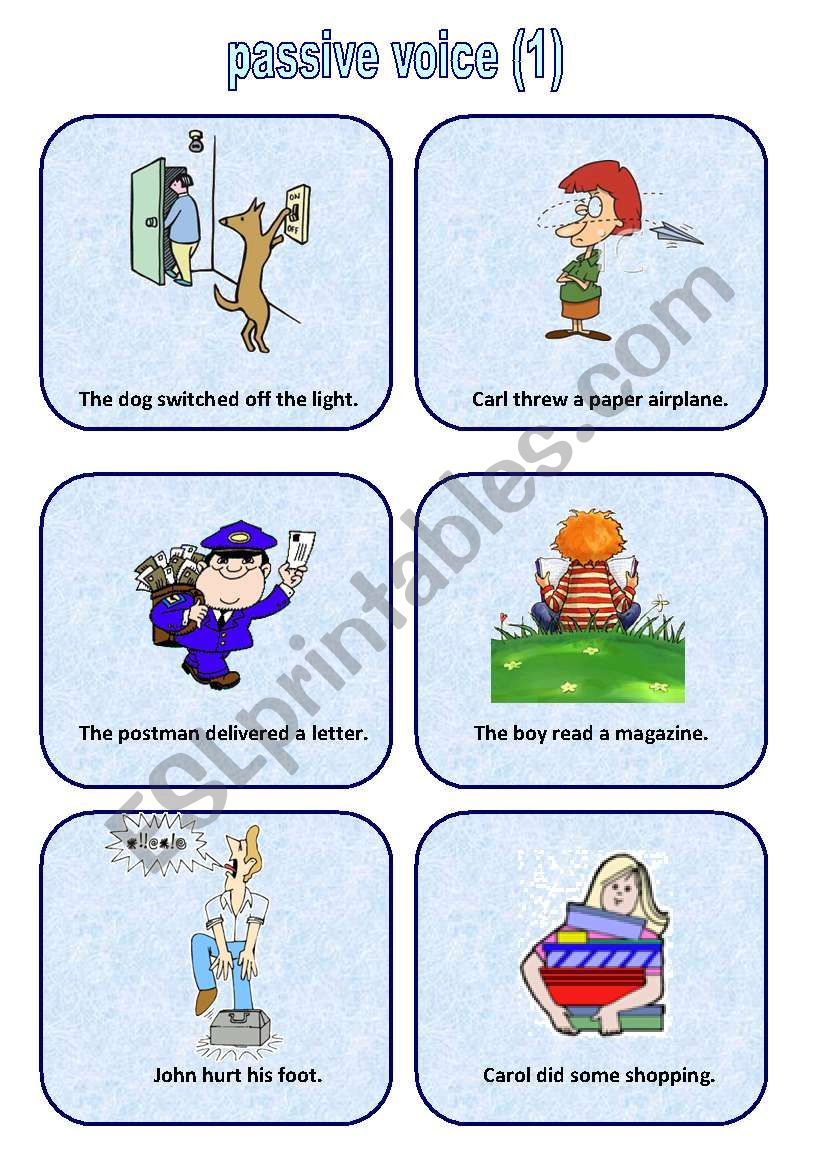 Passive voice cards 1 (06.04.10)