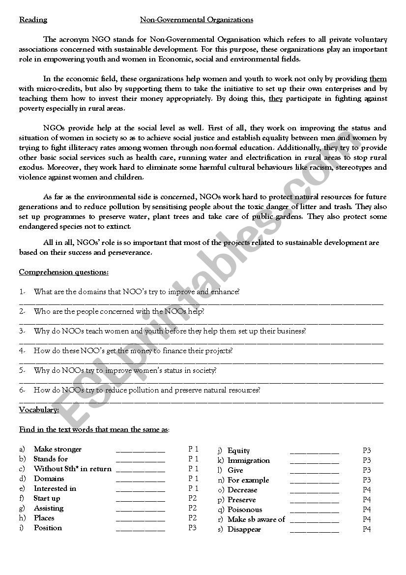 BAC Reading 