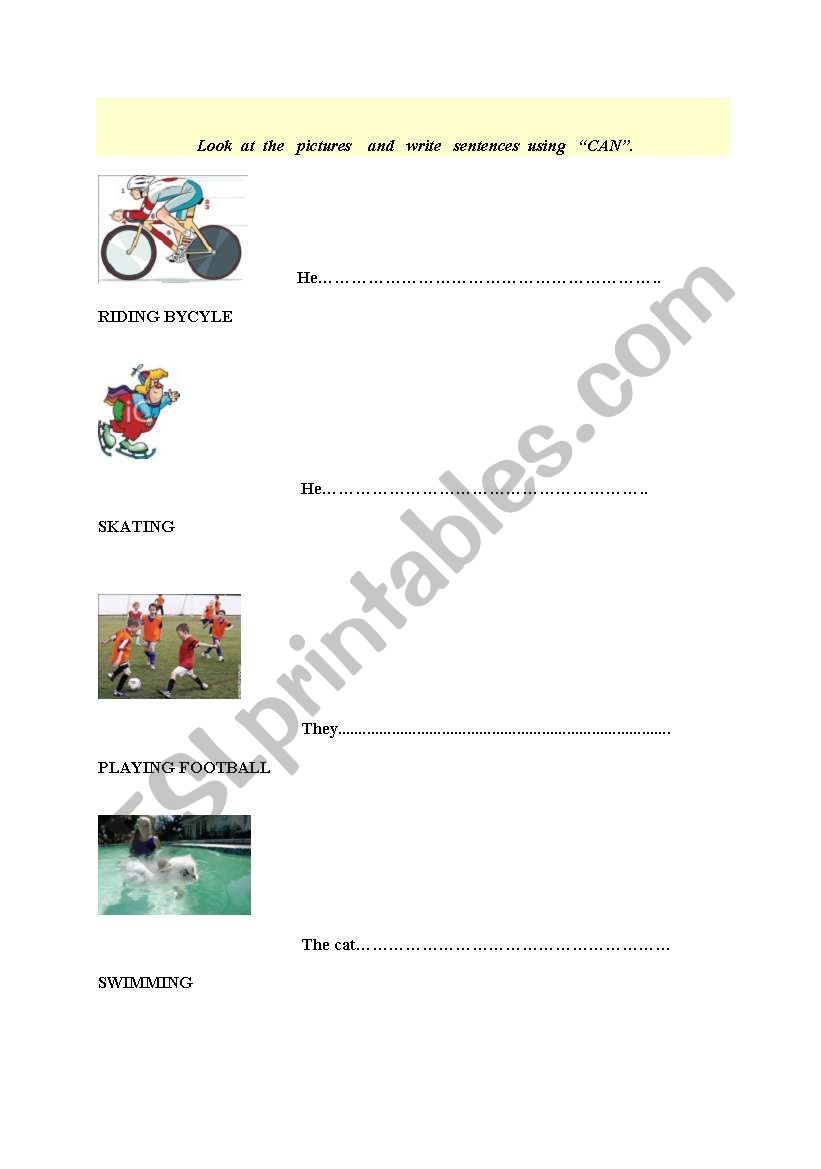 Can worksheet