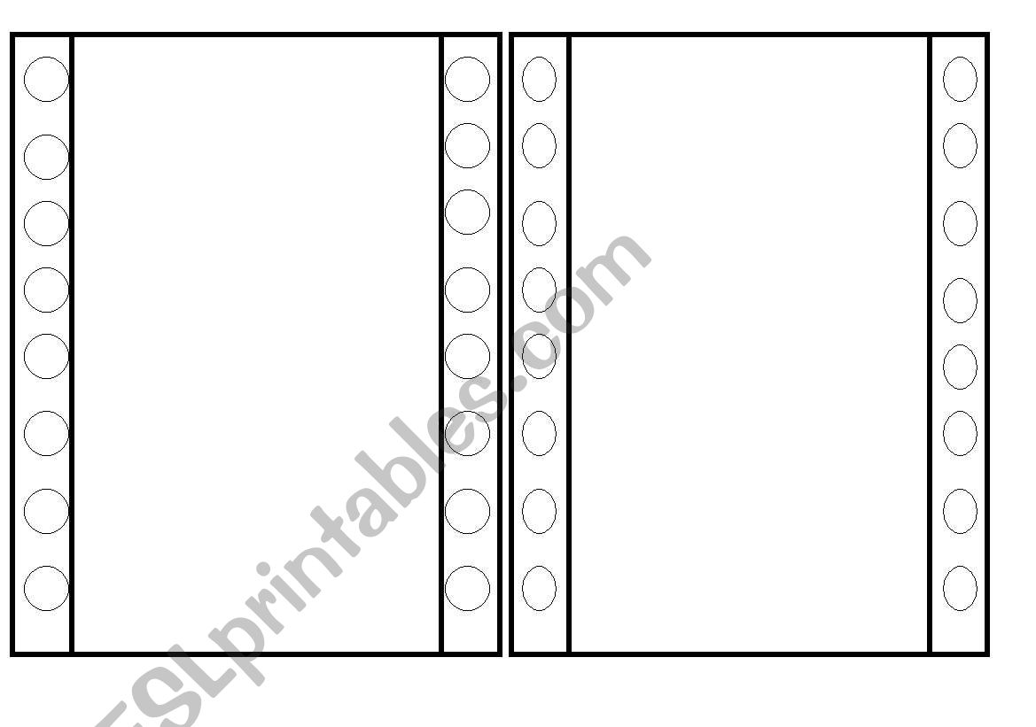 drawing template worksheet