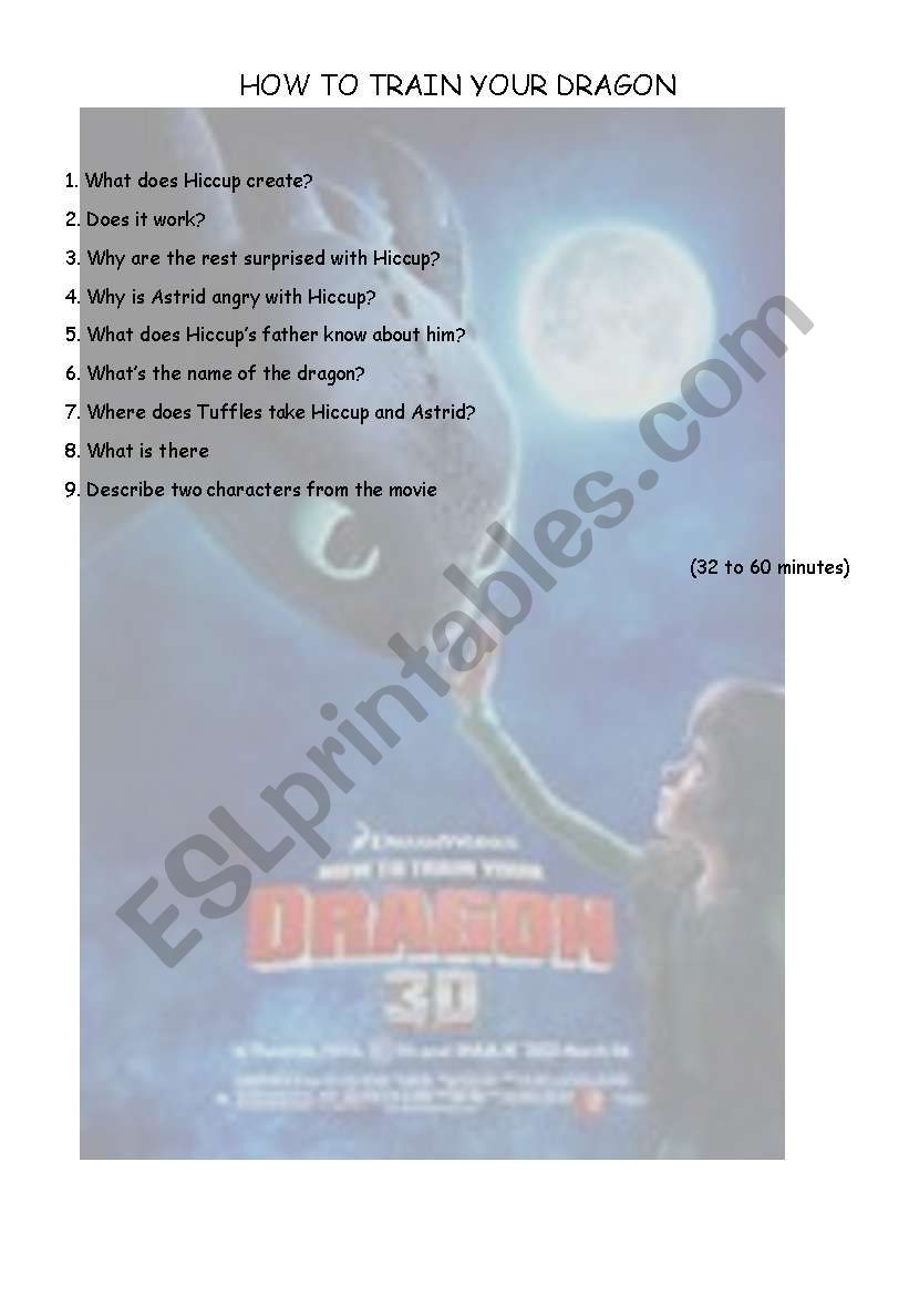how to train your dragon second session