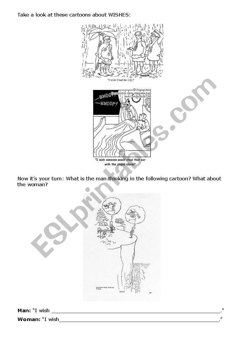 cartoons  worksheet